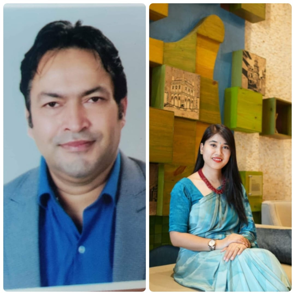 Suraj Thapaliya and Srijana Nepali